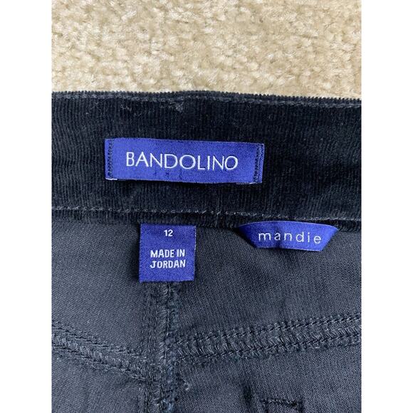 Bandolino Mandie Women’s Size 12 Green Corduroy Straight Leg Cotton Blend 773 - Picture 3 of 10